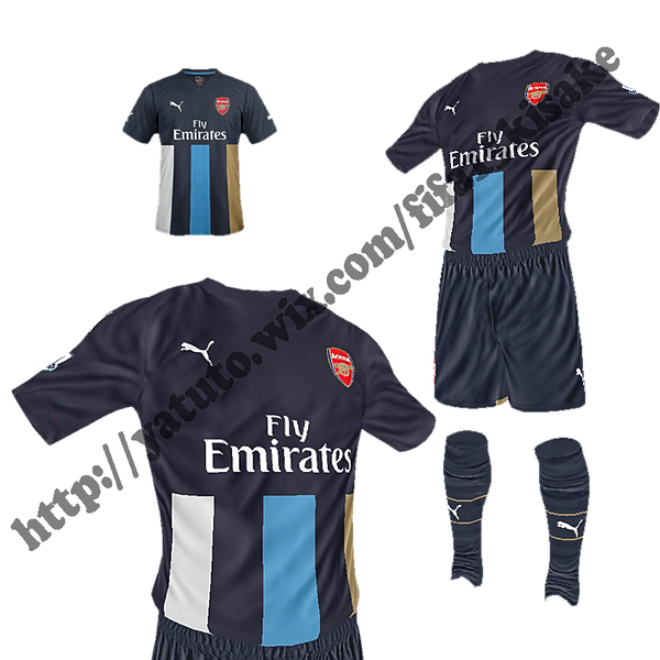 Arsenal third kit fifa 21 card
