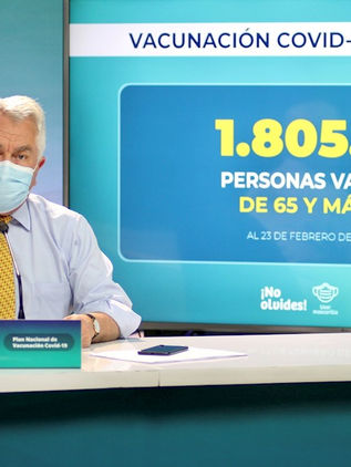 Chile afianza liderazgo en Latinoamérica con más de tres millones de vacunados