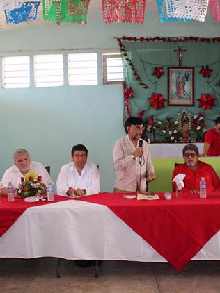 Ferrocarrileros chiapanecos reconocen resultados de Victor Flores Morales