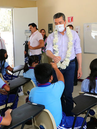 Se han destinado 40 mdp para mejorar la infraestructura educativa en Villaflores: Escandón