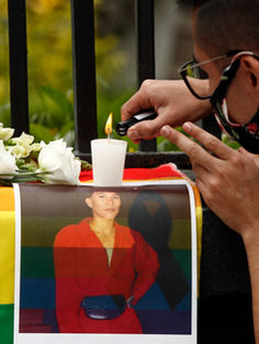 Protestan en Jalisco por asesinato de activista LGBT