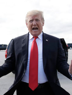 Con dudas sobre obstrucción de justicia, Trump se declara exonerado