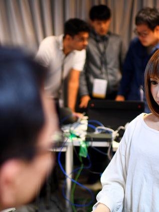 Erica, la primera robot que actuará como actriz en Hollywood