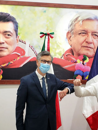 Rutilio Escandón y embajador de Francia en México refrendan lazos de amistad y cooperación