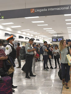 La llegada de turistas extranjeros a México cae un 57,5 % por la pandemia