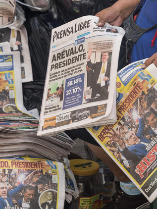 Guatemala espera la llegada de una nueva "primavera" con la elección de Bernardo Arévalo