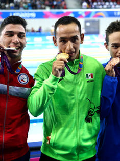 Andrade dominó en la piscina en Juegos Parapanamericanos