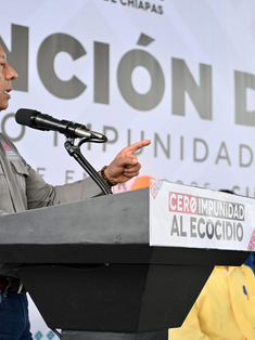 Hoy el compromiso es con la vida, habrá Cero Impunidad al ecocidio: Jorge Llaven