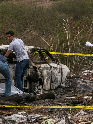 Hallan 19 cuerpos calcinados en Tamaulipas