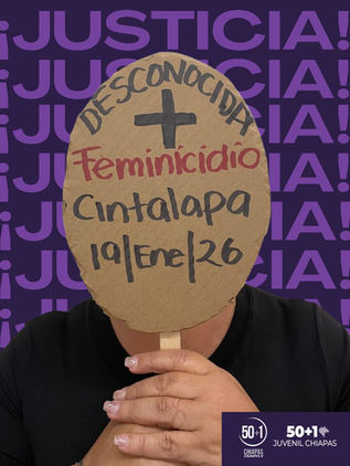 Colectivos exigen justicia y revisión de Alerta de Género tras feminicidio en Cintalapa
