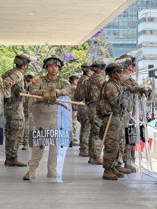 El gobernador de California dice que la Guardia Nacional volverá a estar bajo su control