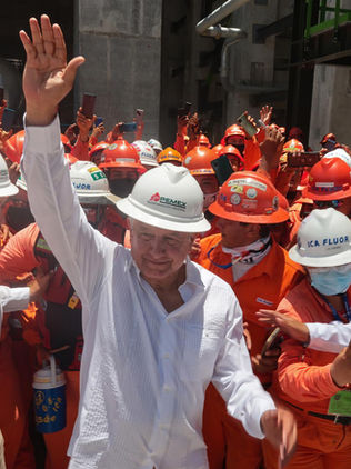 López Obrador inaugura refinería como símbolo de consolidación de su gobierno