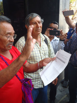 Ejidatarios de Chicoasén exigen a CFE saldar deuda millonaria