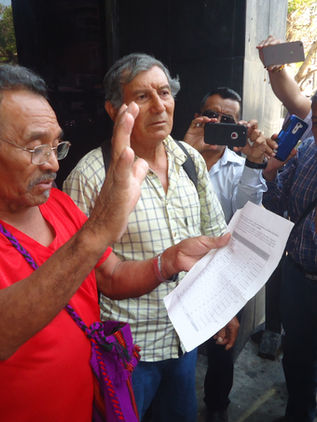 Ejidatarios de Chicoasén exigen a CFE saldar deuda millonaria