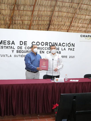 Entrega Juan Óscar Trinidad Palacios Informe Anual de Actividades