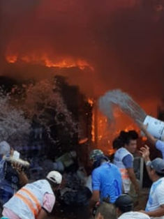 Incendio en bodega deja pérdida de 90 millones de pesos en Chiapas