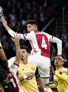 Gol de Álvarez en triunfo del Ajax