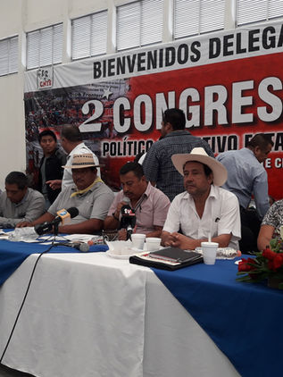Organizaciones campesinas se unen a lucha de la CNTE