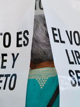 Más de 5.000 mexicanos votarán de forma anticipada en las elecciones judiciales