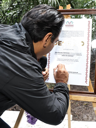 Eduardo Ramírez impulsa protección ambiental y conectividad en Marqués de Comillas