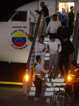 Venezuela dice que ninguno de los deportados por EUA tiene vínculos con el Tren de Aragua