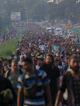 Sie7e de cada 10 refugiados entran al país por Tapachula