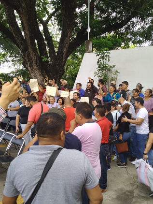Toma de la SEF genera encono entre docentes, podría haber enfrentamiento  