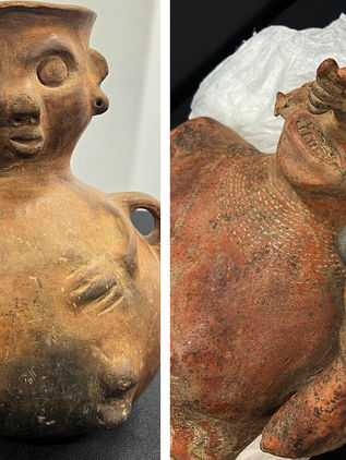 México recupera 30 piezas arqueológicas de Los Ángeles, EE.UU.