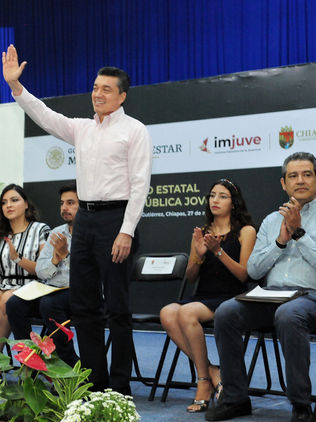 La juventud, motor y motivación del cambio que se da en el país: Rutilio Escandón