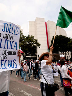 Jueces amplían por tiempo indefinido el paro tras la reforma judicial