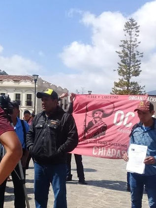 Tras amenazas, OCEZ teme por desalojo violento