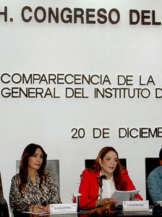 Tania Robles comparece ante el Congreso tras su cuarto año de administración