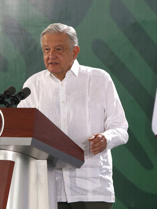 Anuncia AMLO inauguración del tramo Palenque a Cancún del Tren Maya