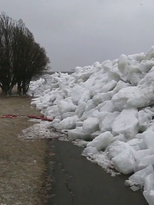 Tsunamis de hielo azotan buena parte de Estados Unidos