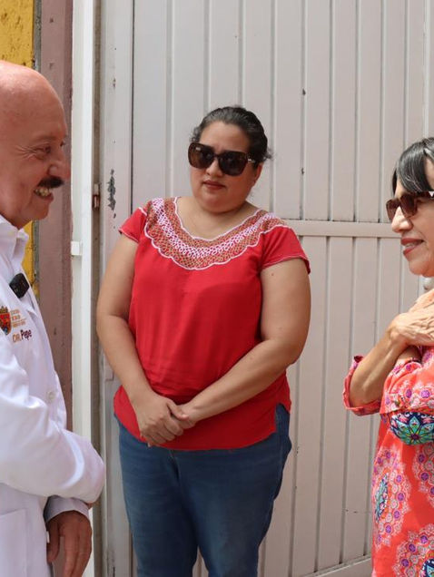 La satisfacción en los rostros del pueblo respaldan la política de la Cuarta Transformación