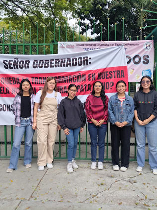Detallan alumnas inconformes real problemática en Escuela Normal “Rosaura Zapata Cano”