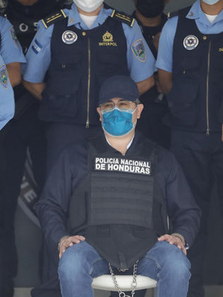 Detienen al expresidente de Honduras tras solicitud de extradición