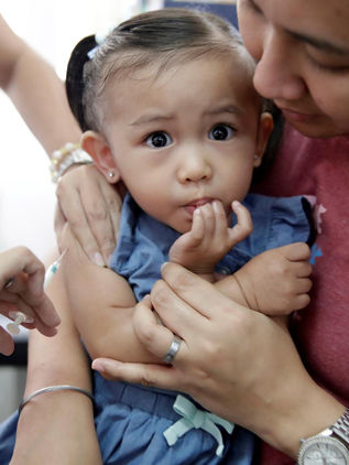 Más de la mitad de los países sufrirán alto riesgo de brotes de sarampión este año: OMS