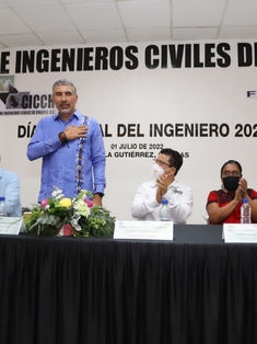 Reconocen a las y los ingenieros en su día, por su contribución en favor de Chiapas