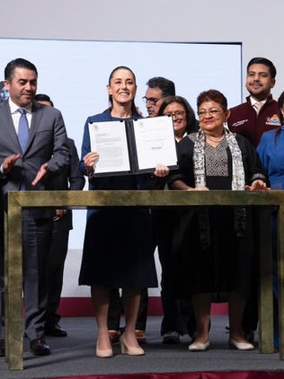 Sheinbaum envía iniciativa para recuperar el agua como recurso de la nación