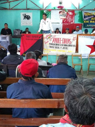 Comunidades zoques refrendan lucha contra mega proyectos