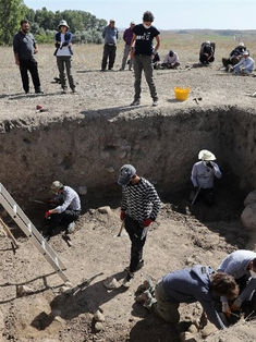 Descubren un antiguo mosaico hitita en turquía