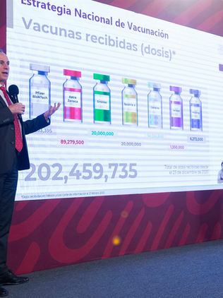 México suma cuatro semanas de reducción sostenida de contagios de covid