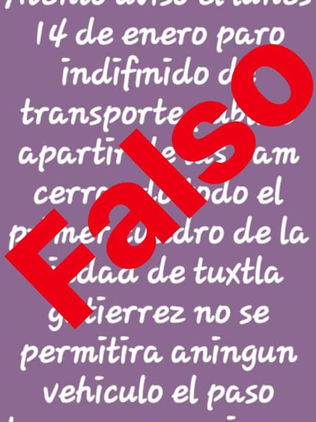 ¡Cuidado!, no todo lo que lee es cierto