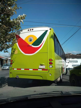 “Pulpos” del transporte utilizan logotipo del MOCRI para circular