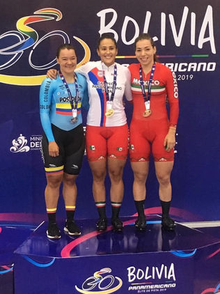 México en tercer puesto en ciclismo