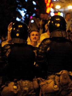 Muere un manifestante durante segunda jornada de protestas en Bielorrusia