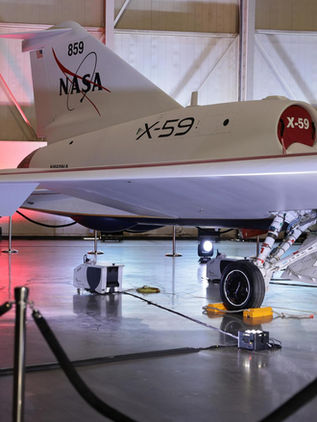 La NASA abre la puerta a la aviación supersónica silenciosa con el avión experimental X-59