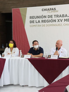 Destacan que sector empresarial de la región Comitán promueva vacunación contra COVID-19 e influenza