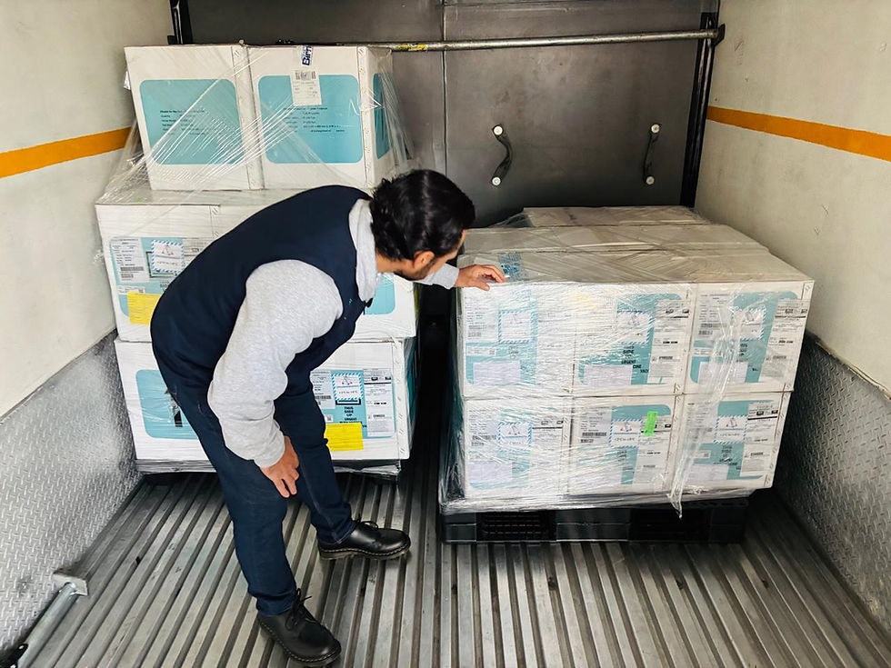 Recibe Chiapas lote de 285 mil vacunas contra sarampión